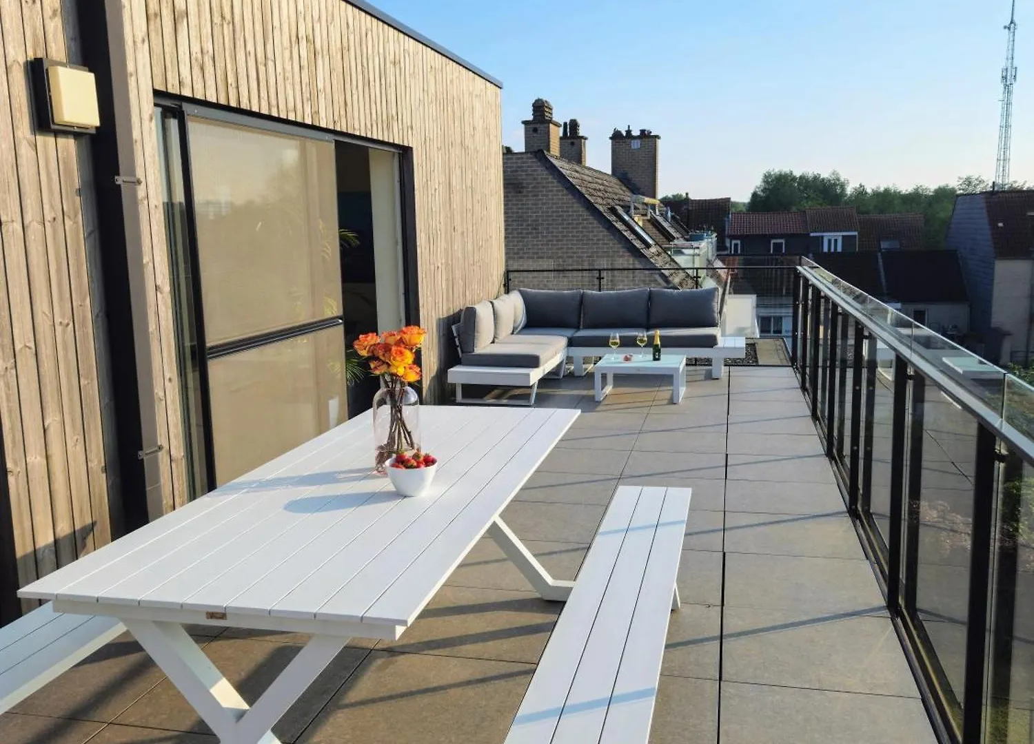 Penthouse With Big Terrace Apartment Vilvoorde Belgium